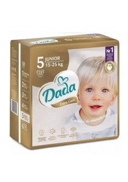 Підгузки дитячі Dada Extra Care, розмір 5 (15–25 кг), 28 шт